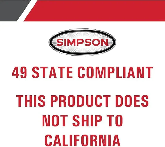 Simpson PS4240 PowerShot Gas Pressure Washer Powered by Honda GX390, 4200 PSI at 4.0 GPM, (49 State) 60456 - NeatNest