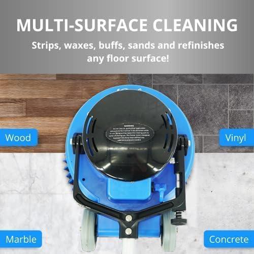 Prolux Core Heavy Duty 15 inch Floor Buffer Scrubber and Polisher Cleaning Machine - All floor surfaces - NeatNest
