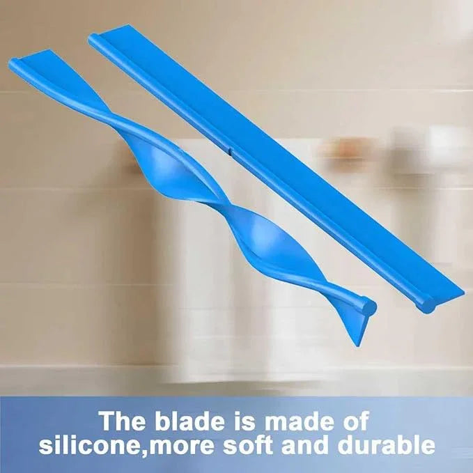 Shower Squeegee for Glass Doors, Squeegee with Long Handle, Telescoping Squeegee for Shower, Extendable Window Cleaner Tool for Car Windows, Tile Walls, Sliding Door, Shower Glass Door - NeatNest