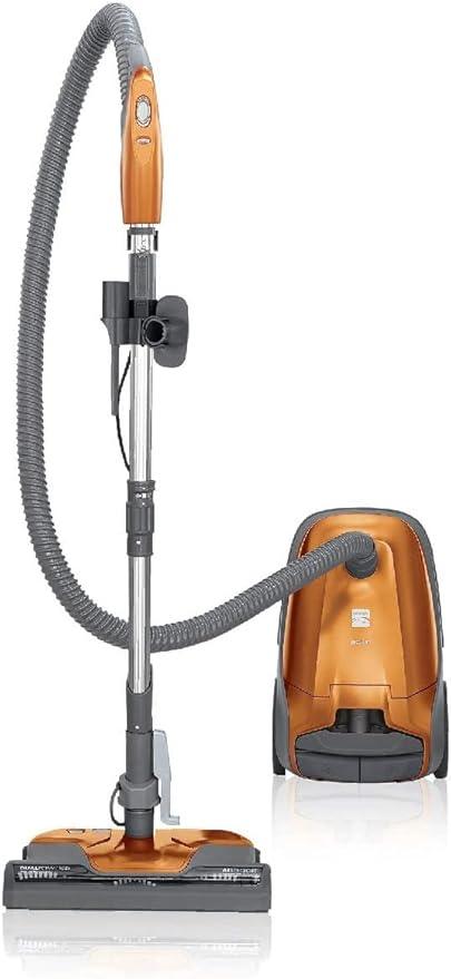 Kenmore 81214 200 Series Pet Friendly Lightweight Bagged Canister Vacuum with HEPA, 2 Motor System, and 3 Cleaning Tools-Orange - NeatNest