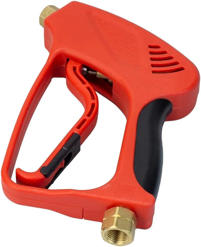 Maxshine Short Pressure Washer Gun | High-Pressure Water Handle with 1/4” Quick Connector Coupler | Power Washer Gun Compatible with Foam Cannon | Includes 3/8” Male & M22 14mm Twist Plug Connectors - NeatNest