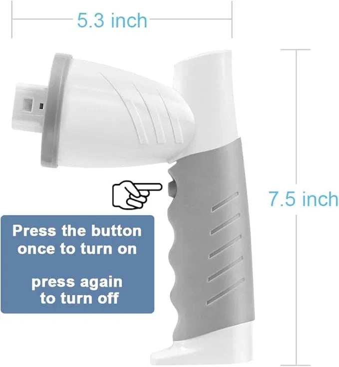 Electric Spin Scrubber, Bathroom Shower Electric Scrubber for Cleaning Tub/Tile/Floor/Sink/Window, Power Cleaning Brush Rechargeable Cordless with 4 Replaceable Cleaner Brush Heads - NeatNest