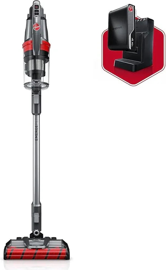 Hoover ONEPWR WindTunnel Emerge Pet Cordless Stick Vacuum Cleaner, Lightweight Stick Vac, Powerful and Quiet Cleaning, Self Standing, No Wall Mount Required, Cordless Vacuum Cleaners for Home Use - NeatNest