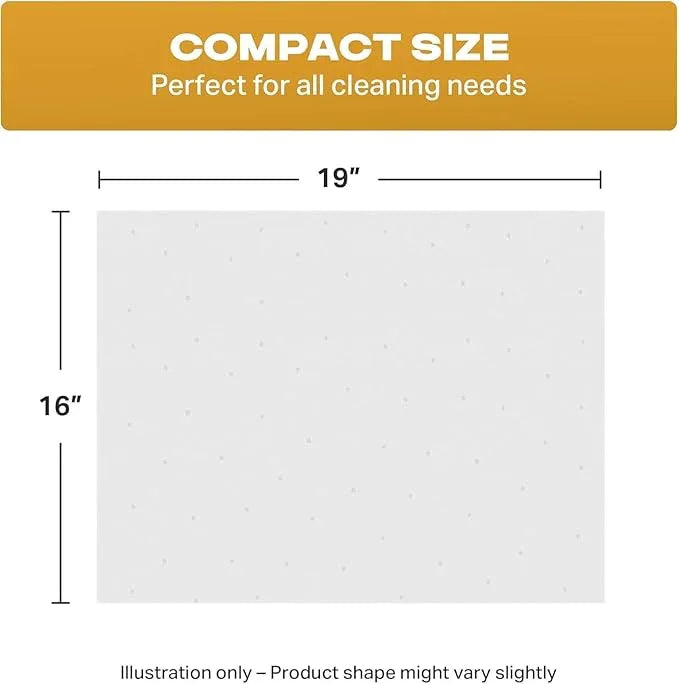 Angel-in-Armor White Terry Cloth Rags (16” x 19”) – 50lb Bulk Box of 100% Cotton Cleaning Rags – Reclaimed Towels for Plumbers, Shop Use, Janitorial, and Commercial Cleaning - NeatNest