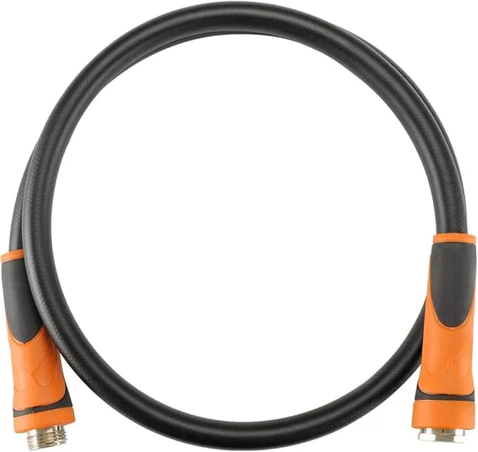 Giraffe Tools Garden Leader Hose 5/8 inch x 5ft, Short Water Hose Heavy Duty, Flexible, Lightweight Hybrid Hose with Swivel Handle, Male to Female Fittings - NeatNest