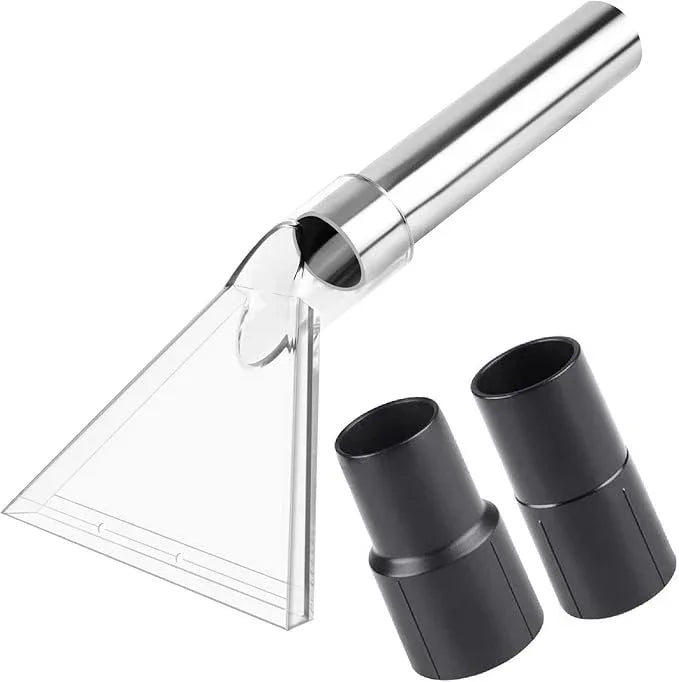 Happy Tree Hand Tool with Large 7-1/2" Clear Head for Upholstery & Carpet Cleaning, Turn Wet-Dry Vac into an Extractor, Detailing Wand Extractor Vacuum Cleaner - NeatNest
