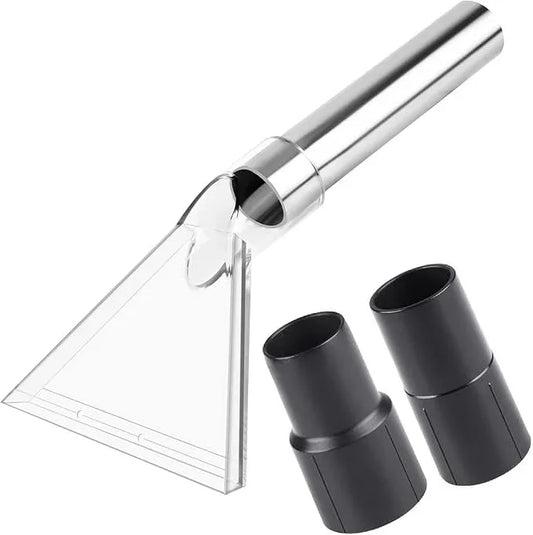 Happy Tree Hand Tool with Large 7-1/2" Clear Head for Upholstery & Carpet Cleaning, Turn Wet-Dry Vac into an Extractor, Detailing Wand Extractor Vacuum Cleaner - NeatNest