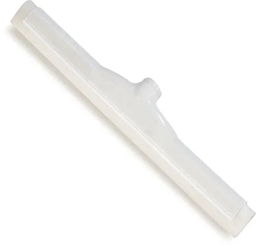 SPARTA 4156702 Plastic Floor Squeegee, Shower Squeegee With Double Foam For Window, Glass, Shower Door, Floor, Windshield, 18 Inches, White, (Pack of 6) - NeatNest