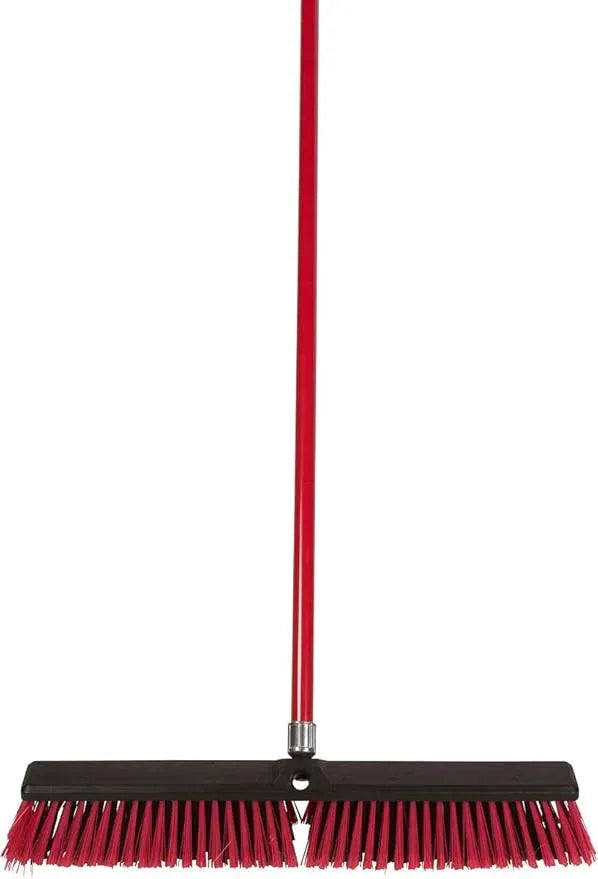 Large 24'' Multi-Surface Push Broom with Alloy Handle - NeatNest