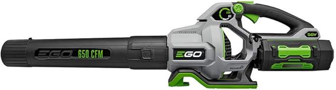 EGO POWER+ Leaf Blower, Cordless Electric 650 CFM, Includes 56V 5.0Ah Battery and Charger - LB6504 - NeatNest