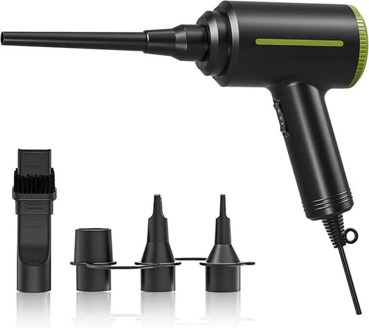 ATEngeus Electric Air Duster - 2 Speed, 40000RPM Air Blower & Pump, Reusable for Computer Keyboard, Dust, Hairs - NeatNest
