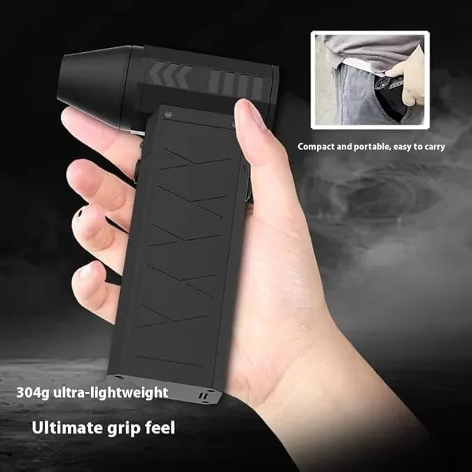 Electric Air Duster, 130000RPM Powerful Compressed Air Duster,4-Speed Adjustable Mini Blower with LED Light, Rechargeable Duster Blower for Computer, Keyboard, Car, Home Cleaning - NeatNest