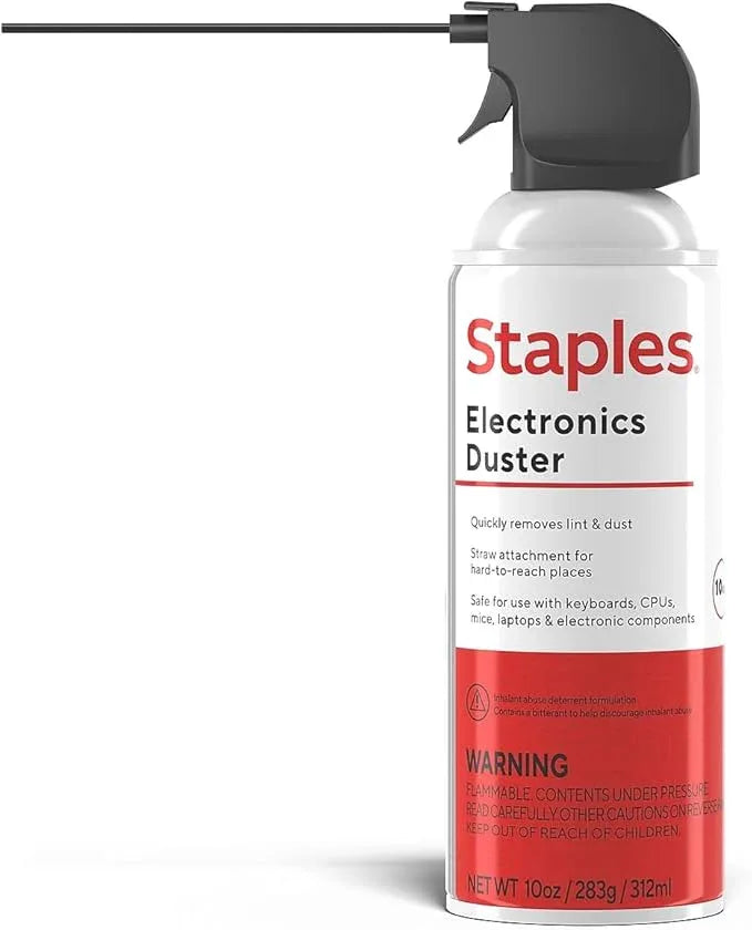 Staples Electronics Air Duster, 10 oz., 2/Pack - NeatNest
