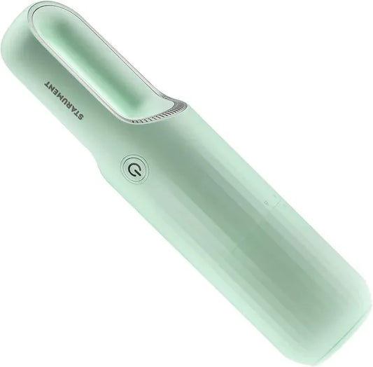 STARUMENT Vacuum Cleaner for Dust, Pet Hair Dirt Home, Car Interior Lightweight, Portable, Handheld, Cordless, Easy to Use, Compact Design Battery Rechargeable with USB-C Cable (Mint Green) - NeatNest
