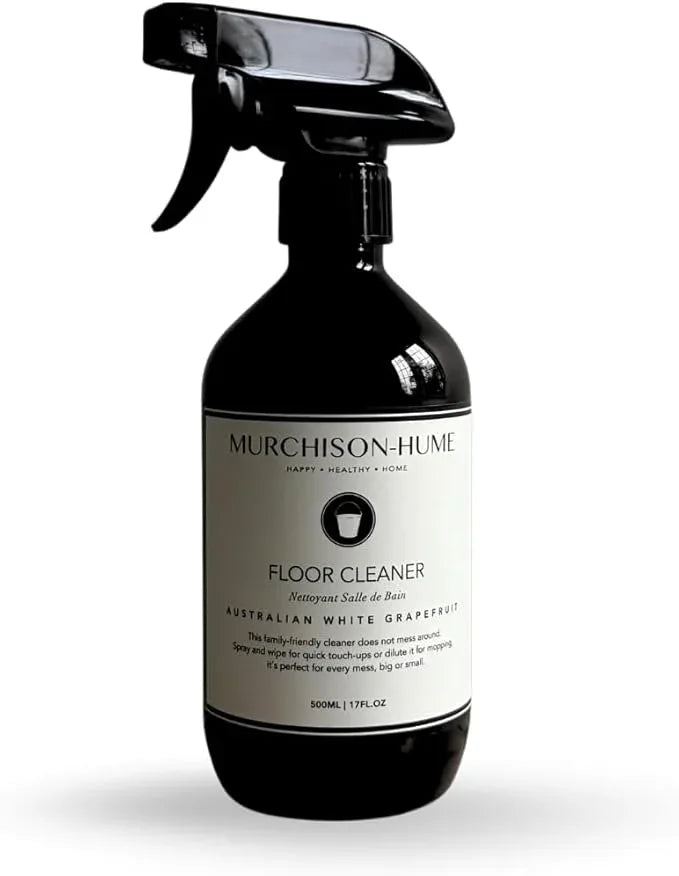 Murchison-Hume Natural Floor Cleaner Spray – Pet-Friendly, Non-Toxic, Plant-Based Formula for Hardwood, Tile & Laminate – Streak-Free Shine, Fresh Scent – 17oz Bottle-Australian White Grapefruit - NeatNest