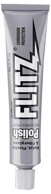 Flitz Multi-Purpose Metal Polish Paste - 1.76oz Tube of USA-Made Chrome Polish - Works on Stainless Steel, Aluminum, Plastic, Jewelry and Cars - Non-Abrasive Cleaner & Rust Remover (20 Pack) - NeatNest