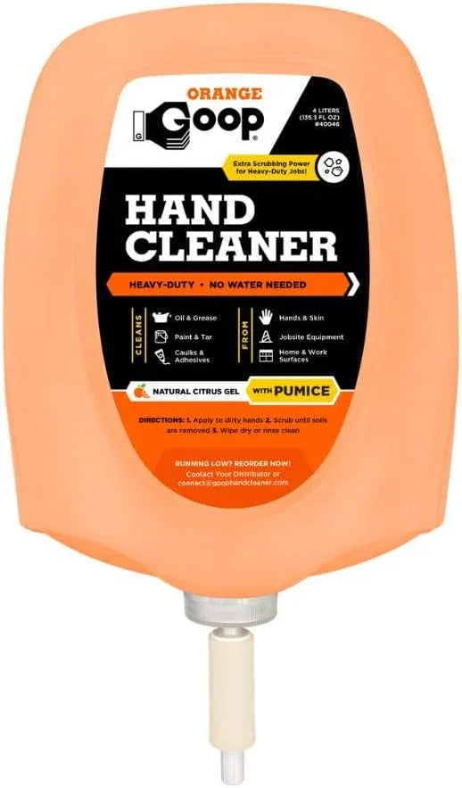 GOOP Orange Liquid With Pumice 4L Dispenser Cartridge - NeatNest