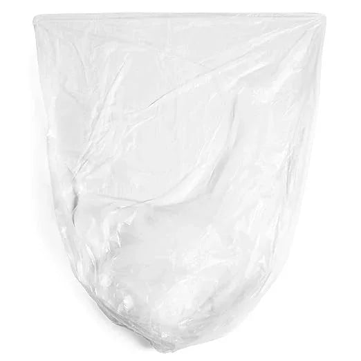 Aluf Plastics 45 Gallon Clear Trash Bags 40" x 48" - 16 Micron Equivalent High Density Value Garbage Bags, HCR-404816C (Pack of 1, 250 Count Total) - NeatNest