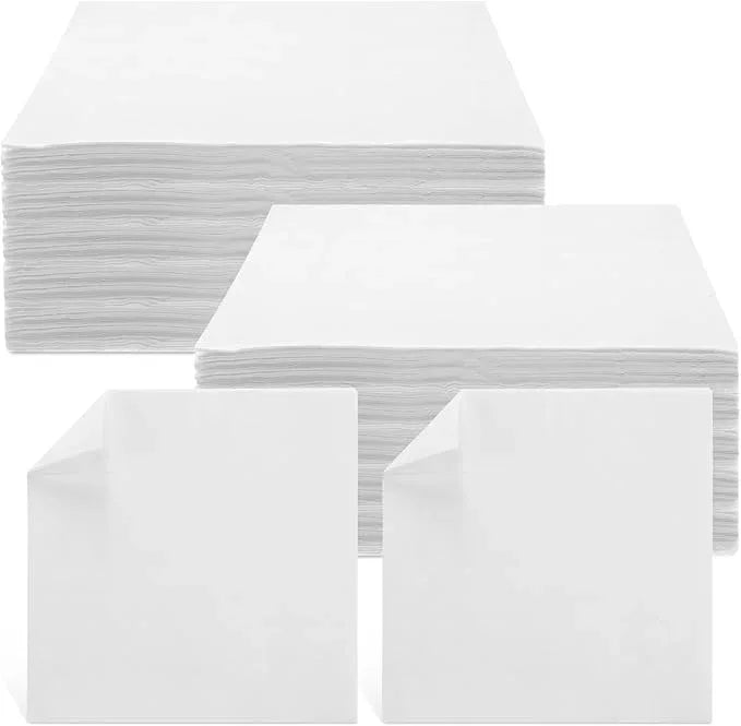 Tranqun 200 Pcs Disposable Microfiber Cleaning Cloth Bulk 12 x 12 Inch Lint Free Cloths Non Abrasive Window Wipes High Absorbent Microfiber Cleaning Rag for Household Kitchen Car Window - NeatNest