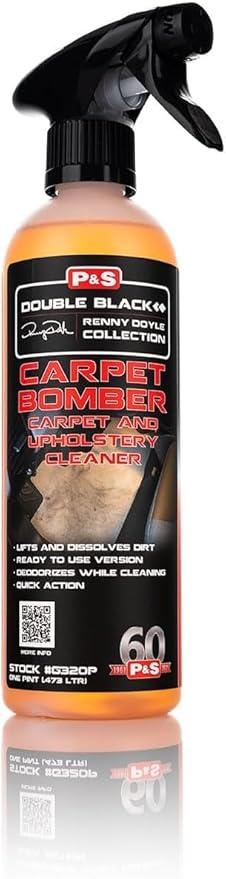 P & S PROFESSIONAL DETAIL PRODUCTS Carpet Bomber – Professional Upholstery Cleaner, Citrus-Based Formula, Removes Grease, Dirt & Odors, Highly Dilutable, Safe for Engines & Wheel Wells - 16 oz - NeatNest