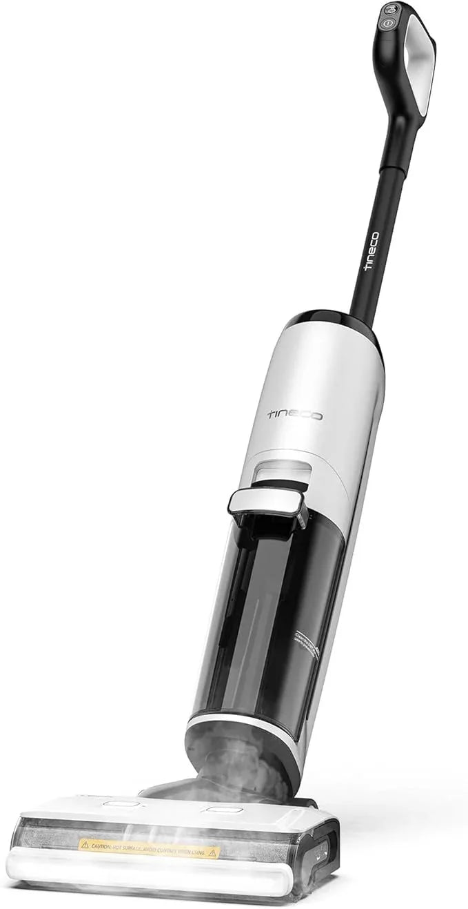 Tineco Floor ONE S7 Steam Cordless Wet Dry Vacuum Steam Mop All-in-One, Floor Washer for Sticky Mess Clean Up on Hard Floors with Digital Display, Self-Cleaning, Edge Cleaning, Safe for Kids & Pets - NeatNest