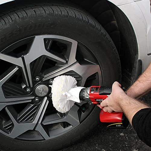 Flitz Car Buffing Kit (Ultra) - USA-Made Car Care Kits for Vehicles - Includes 2lbs Polish, 16oz Ceramic Sealant, 3", 5" and 7" BuffBalls & 4 Microfiber Cleaning Cloths - Exterior Auto Restoration Set - NeatNest