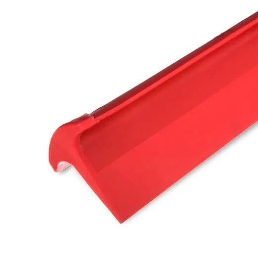 SPARTA 4156805 Plastic Floor Squeegee, Shower Squeegee With Double Foam For Window, Glass, Shower Door, Floor, Windshield, 24 Inches, Red, (Pack of 6) - NeatNest