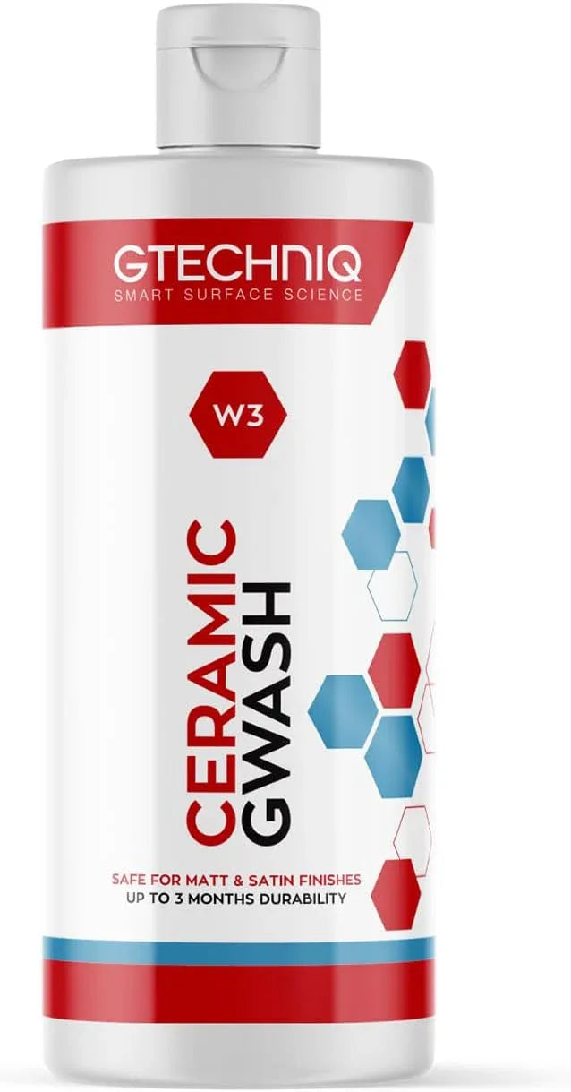 Gtechniq Car Shampoo. 2-in-1 Ceramic GWash and Hydrophobic Coating for Car Cleaning. Cleans and Repels Dirt, Car Cleaner for Up to 3 Months Protection, Super Concentrated - 1L - NeatNest