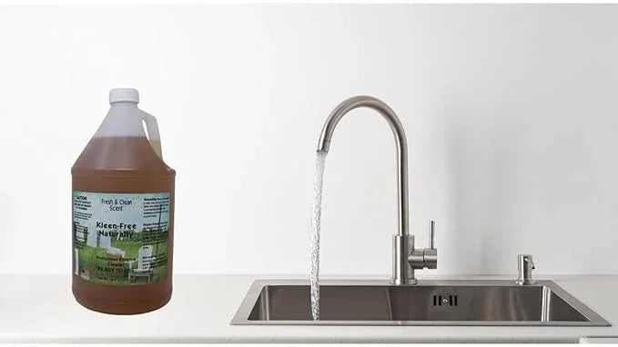Naturally Preformed Enzyme Cleaner, Enzyme Solution, Multi-Purpose Cleaner, Laudry Additive, and More - Ready -To-Use - Fresh and Clean Scent - 128oz (1 Gallon) - Pack of 2 - NeatNest