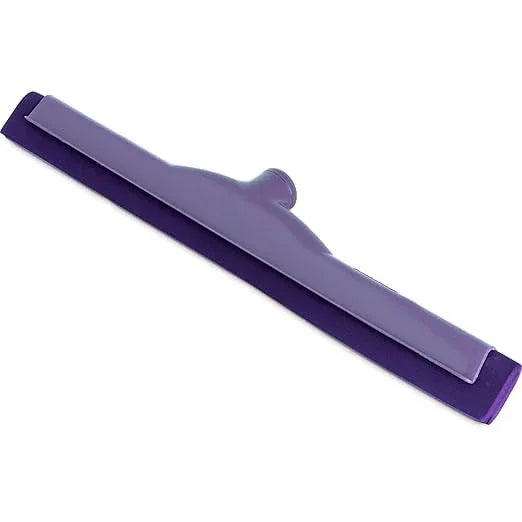 SPARTA 4156768 Plastic Double Foam Squeegee, Commercial Squeegee With Durable Contruction For Cleaning, Commercial, Residential, 18 Inches, Purple, (Pack of 6) - NeatNest