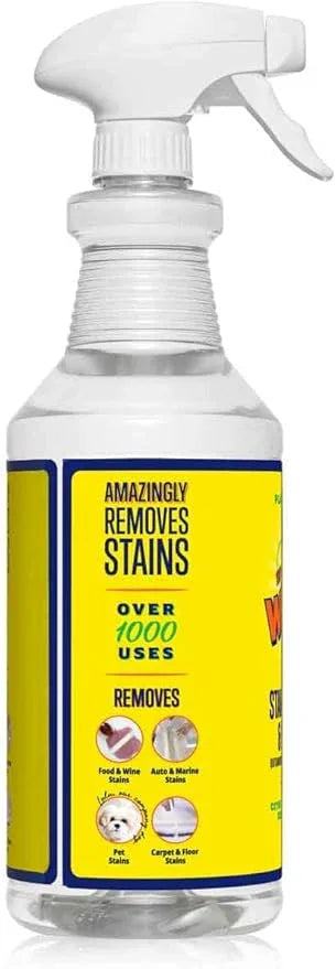 Whip It Cleaner, Multi Purpose Stain Remover Professional Strength Spray, Plant Based Enzyme Cleaner, Cleaning Food, Coffee, Wine, Baby Stains, Pet Stains, Over 500 uses, Made in USA, 32 OZ - NeatNest