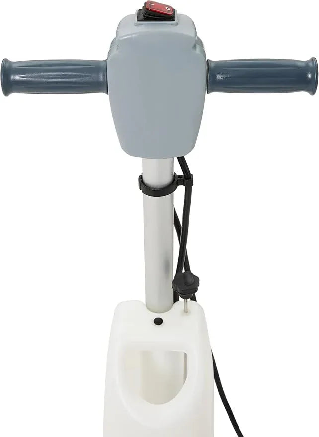 10" Heavy-duty Multi-Functional Floor Buffer Polisher Machine - Clean, Buff, Scrubb and Polish with Ease! Ideal for Carpets Too! Includes Optional Solution Tank, 2 Brushes and 3 Scouring Pads - NeatNest
