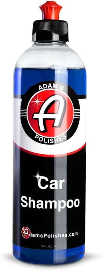 Adam's Car Shampoo (16oz) - pH Best Biodegradable Car Wash Soap for Foam Cannon, Spray Gun or Bucket - High Foam, Scratch-Free Auto Detailing for Cars, Trucks, RVs & Motorcycles - NeatNest