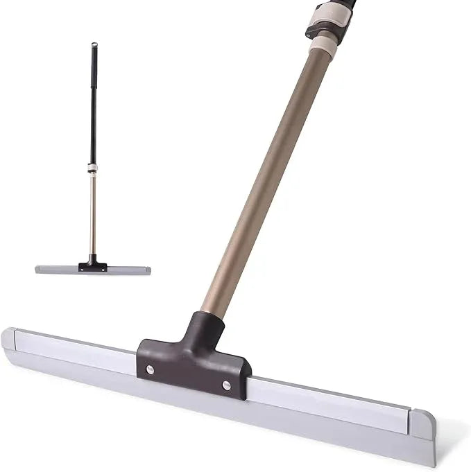 Eyliden Rubber Floor Squeegee, Quick Water & Foam Removal Broom | Heavy-Duty, Dual-Action Push & Scrape, Squeegee for Shower Glass Concrete Garage Commercial Epoxy Floors - NeatNest