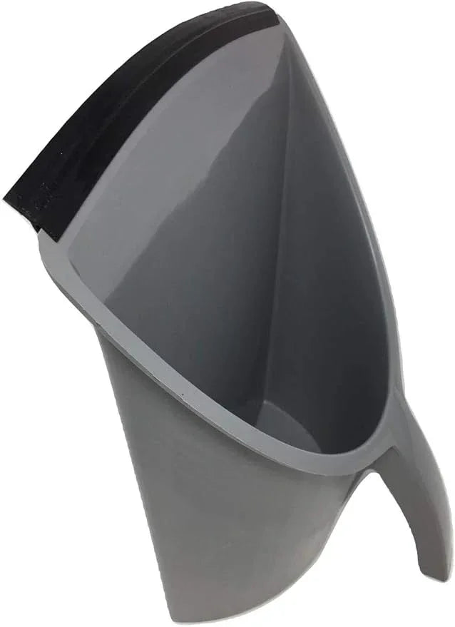 HandyPan Heavy Duty Dustpan, Gray- Large Dust Pan Made in the USA with Tight Seal Lip to Keep Dust, Dirt, Debris In-Great for Home, Shop, Garage Use-Stackable, Standing Dustpan for Wet or Dry Tasks - NeatNest