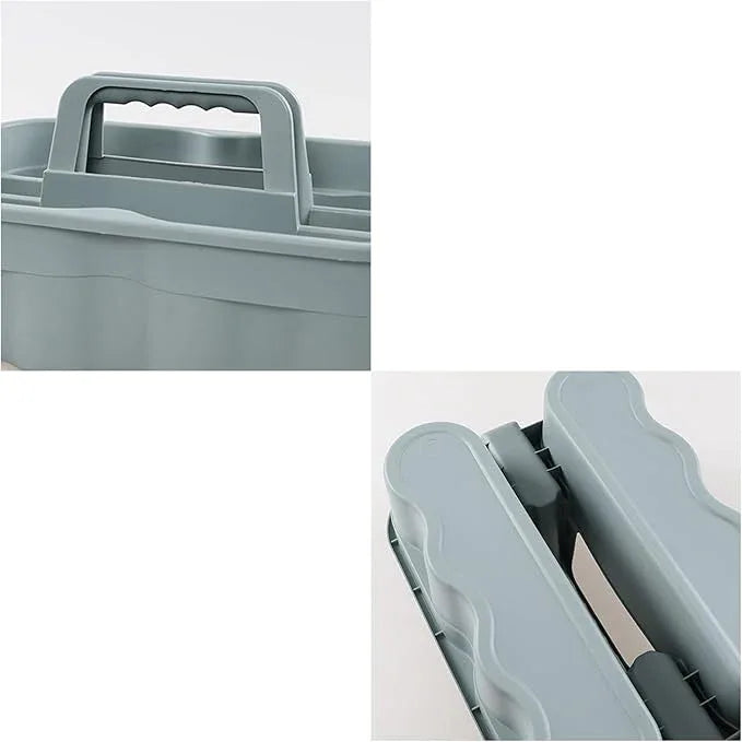 Plastic Cleaning Tote Caddy, Plastic Caddy with Handle, 6 Pack - NeatNest