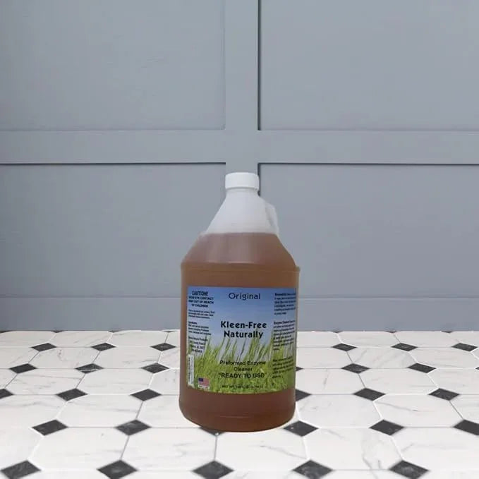 Naturally Preformed Enzyme Cleaner, Enzyme Solution, Multi-Purpose Cleaner, Laundry Additive and More - Ready to Use - Orginal Scent - 128oz (1 Gallon) - Pack of 2 - NeatNest