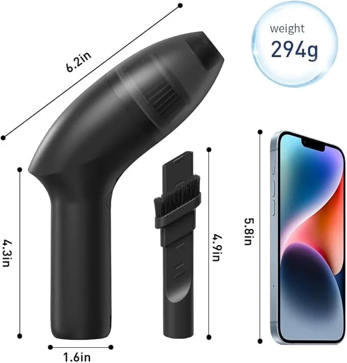 4.3Kpa Keyboard Vacuum Cleaner Portable Computer Vacuum Handheld Vacuum Cleaner Cordless Dust Cleaner for Car Sewing Machine Pet Hairs Crumbs Laptop Desktop Piano - NeatNest