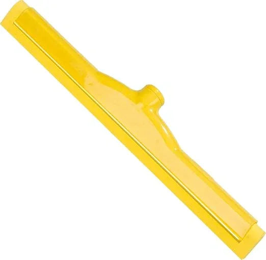 SPARTA 4156704 Plastic Floor Squeegee, Shower Squeegee With Double Foam For Window, Glass, Shower Door, Floor, Windshield, 18 Inches, Yellow, (Pack of 6) - NeatNest