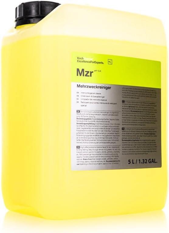 KOCHCHEMIE Mehrzweck-reiniger (Mzr) - Alkaline Deep Cleaner for Removing Oil, Grease, Ink, Soot, Road Fallout & More - Highly Dilutable (5 Liters) - NeatNest