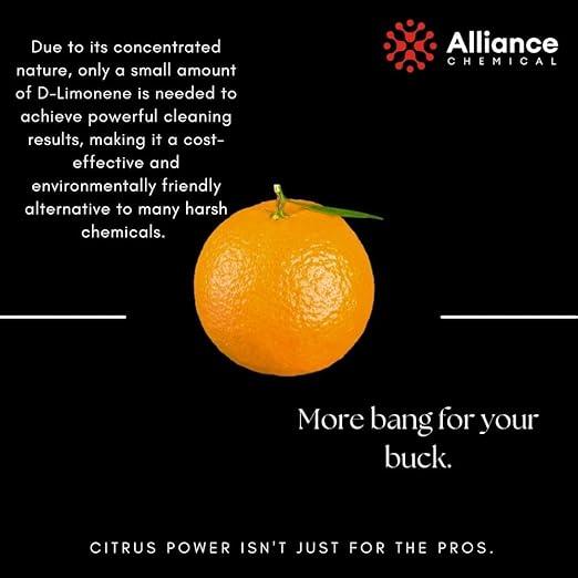 D-Limonene - All Natural Orange Oil - 4 Gallon Case - USP Food Grade - Kosher - Citrus Extract Cleaner, Solvent, Degreaser - NeatNest