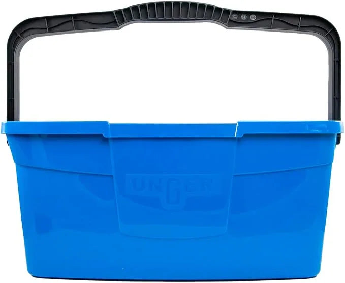 Unger Professional 3 Gallon Bucket – Compact Cleaning Bucket, Comfort-Grip Handle, 2 Pour Spouts, Portable Cleaning Supplies, Plastic Mop Bucket for Floor, Window & Household Cleaning - NeatNest