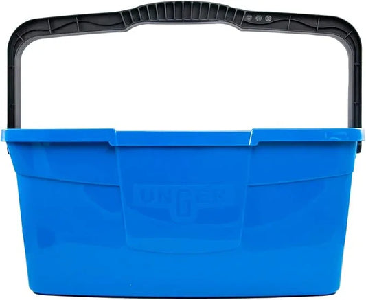 Unger Professional 3 Gallon Bucket – Compact Cleaning Bucket, Comfort-Grip Handle, 2 Pour Spouts, Portable Cleaning Supplies, Plastic Mop Bucket for Floor, Window & Household Cleaning - NeatNest