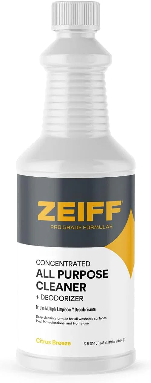 Pro-Grade All-Purpose Cleaner & Deodorizer - Deep Cleaning & Odor Eliminating Formula For Professional & Home Surfaces - 32 Ounce Concentrate - Citrus Breeze - NeatNest