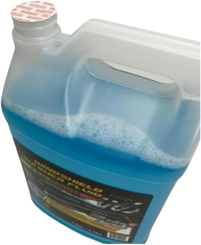 UCS 2-in-1 Windshield Washer Fluid 1 Gallon – Ready to Use, Streak-Free Formula, All-Weather Cleaning Power, Removes Bugs, Dirt & Road Grime – Premium Windshield Cleaner (128 fl oz) - NeatNest