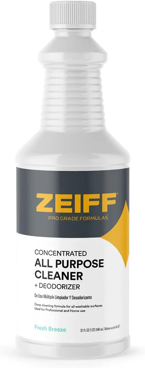 Pro-Grade All-Purpose Cleaner & Deodorizer - Deep Cleaning & Odor Eliminating Formula For Professional & Home Surfaces - 32 Ounce Concentrate - Fresh Breeze - NeatNest