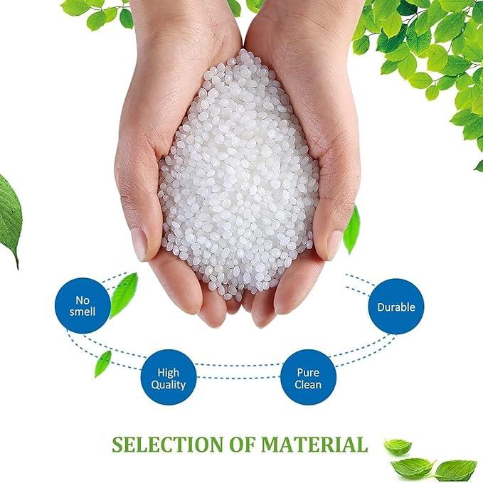 1.2 Gallon 80 Counts Strong Trash Bags Garbage Bags, Bathroom Trash Can Bin Liners, Small Plastic Bags for home office kitchen, fit 5-6 Liter, 0.8-1.6 and 1-1.5 Gal, Clear - NeatNest