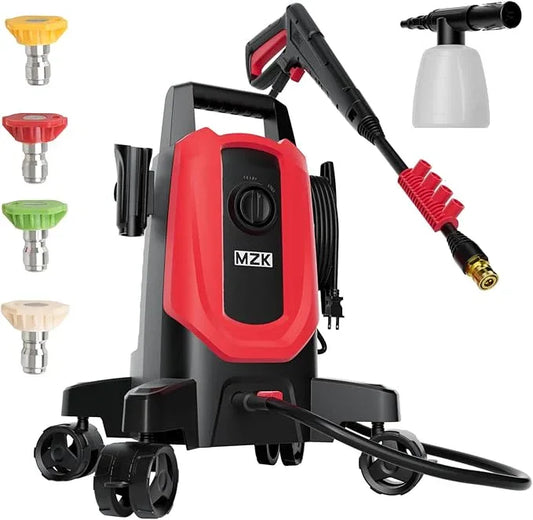 Pressure Washer,5200PSI Power Washer with 4 Quick Connect Nozzles, High Pressure Cleaning Machine with Foam Cannon for Cars/Fences/Driveways/Patios/Home Cleaning - NeatNest
