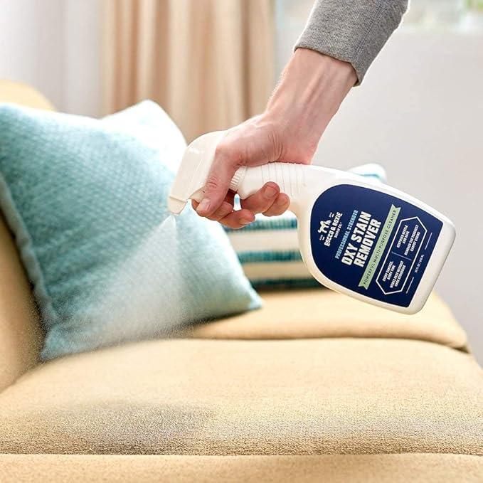 Rocco & Roxie Oxy Stain Remover - Oxygen Powered Carpet Cleaner Spray - Pet Stain Remover for Carpet, Spot Cleaner for Upholstery, Couch, Laundry, Rug, Clothes, Car Seat, Mattress, Sofa, and More - NeatNest