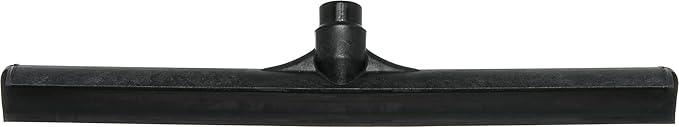 SPARTA 3656703 Plastic Floor Squeegee, Shower Squeegee, Heavy Duty Squeegee With Rubber Blade For Windows, Glass, Shower Doors, Floors, Windshields, 20 Inches, Black - NeatNest